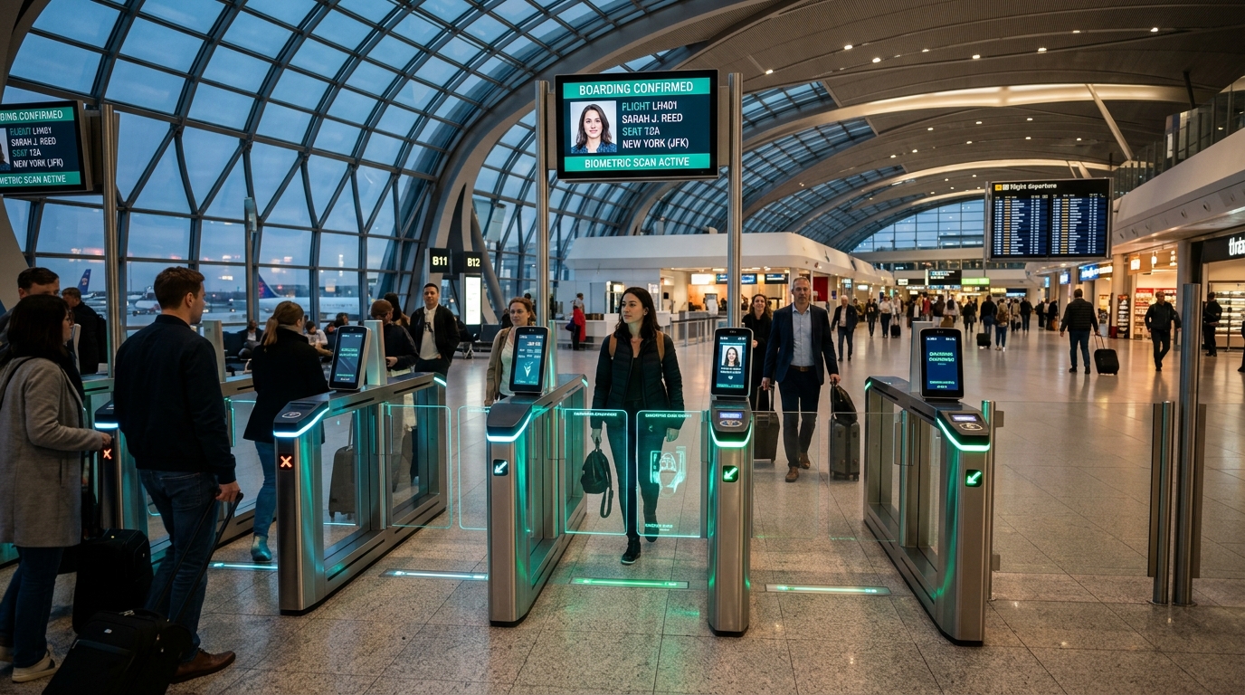 Aéroports & Embarquement Biométrique